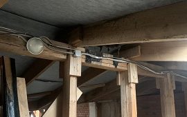Ремонт электропроводки в доме по адресу ул. Снежная, 14