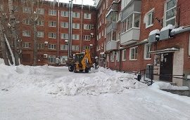 Механизированная уборка придомовых территорий