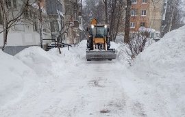 Механизированная уборка придомовых территорий