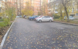 Асфальтирование придомовой территории по адресу ул. Борчанинова, 7